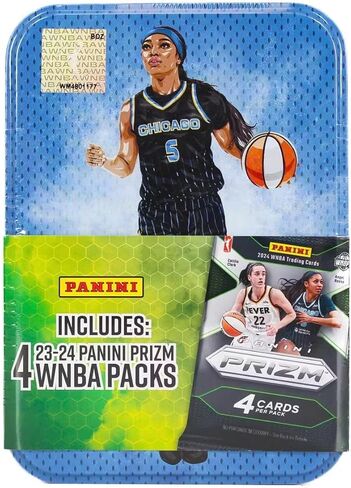 2024 Panini Prizm WNBA Championship Collection Basketball Box (Tin) Four 2024 Prizm WNBA Packs (Possible Caitlin Clark Tin or Caitlin Clark Rookie Card) in Saudi Arabia