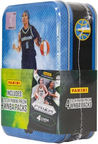 2024 Panini Prizm WNBA Championship Collection Basketball Box (Tin) Four 2024 Prizm WNBA Packs (Possible Caitlin Clark Tin or Caitlin Clark Rookie Card) in Saudi Arabia
