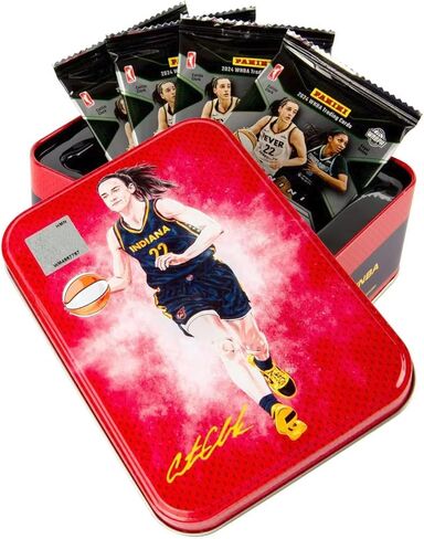 2024 Panini Prizm WNBA Championship Collection Basketball Box (Tin) Four 2024 Prizm WNBA Packs (Possible Caitlin Clark Tin or Caitlin Clark Rookie Card) in Saudi Arabia
