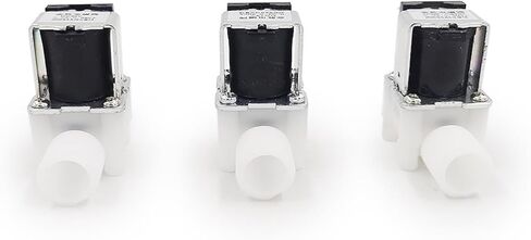 3Pcs/5Pcs Male Thread Water Solenoid Valve 12V/24V/220V Normal Closed Plastic Valve Drinking Water Controller Switch(3/4",AC220V_5PCS) in Kuwait
