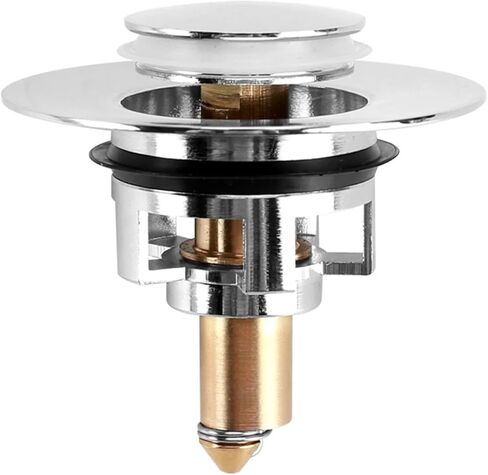 1PCS Basin Drain pop-up core washbasin Sink Leak Push-Type Stainless Steel flip Cover Accessories in Kuwait