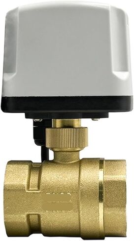 1 قطعة 24VDC 1/2 "3/4" 1 "2" صمام كروي مقاوم للماء 220 فولت 12 فولت 24 فولت صمام كروي نحاسي ثلاثة أسلاك أو سلكين صمام كروي نحاسي (1 "، 24VDC_CR04) in Kuwait