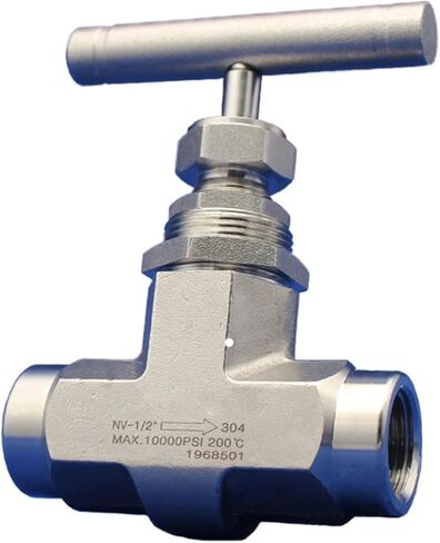 3/8" 1/2" 304 Stainless Steel High Pressure Valve DN10 DN15 Female Thread Globe Valve(1/2") in Kuwait