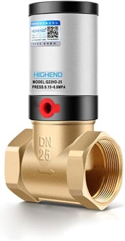 1" Q22HD Normally Closed 2/2 Way Pneumatic Brass Air Control Valve Air Oil Valves(Normally Closed) in Kuwait