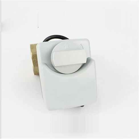1 قطعة DN15 DN20 DN25 DN32 DN40 صمام كروي نحاسي 3-سلك ثنائي التحكم المحرك AC220V 3-way/2-way مع مفتاح يدوي (1 "، 220VAC_3 Way) in Kuwait