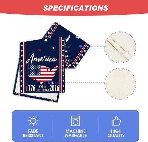 Artoid Mode United States America 250th Flag Table Runner, with Honor and Respect Patriotic Kitchen Dining Table Decoration for Home Party Decor 13x72 Inch in Saudi Arabia