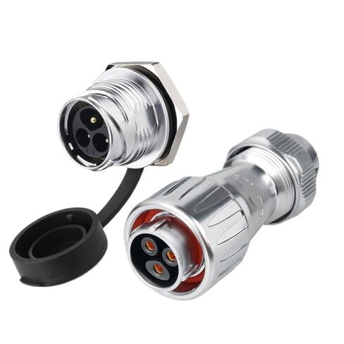 DZ-20 Single-Hole Aviation 3-core 4-core 12-core Metal Reverse Installation Automation Equipment Power Connector(9 core) in Saudi Arabia