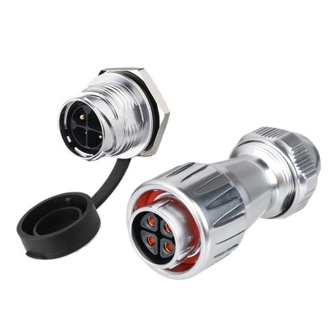 DZ-20 Single-Hole Aviation 3-core 4-core 12-core Metal Reverse Installation Automation Equipment Power Connector(9 core) in Saudi Arabia