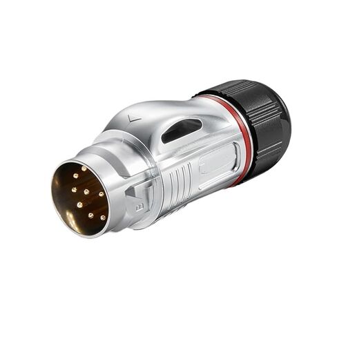 BD24 Metal Male and Female Waterproof Connector Automation Equipment Aviation and Socket 12 core Holes(Flange Reverse Installation) in Saudi Arabia