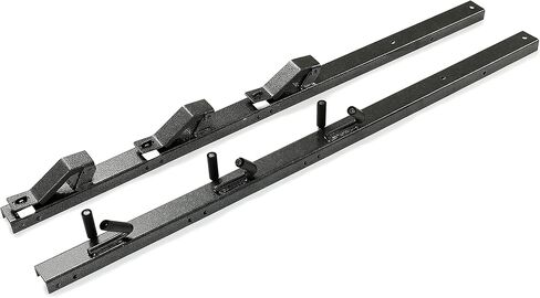 KUAFU 3 Place Trimmer Rack Weed Eater Racks Compatible with Landscape Enclosed Truck and Trailer w/Lock Steel Lockable in Saudi Arabia