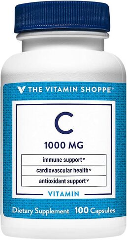 The Vitamin Shoppe C-1000 1,000MG, Antioxidant that Supports Immune (100 Capsules) in Saudi Arabia