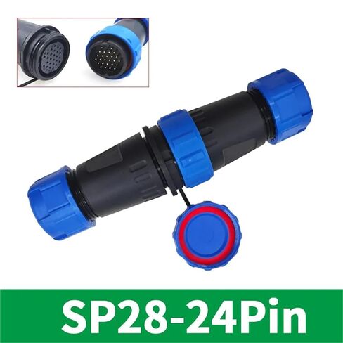 SP28 Docking Connector Set 2/3/4/5/6/7/8/9/10/12/14/16/19/22/24/26Pin Tin Lead Welding Pins 1Pcs(24P) in Saudi Arabia