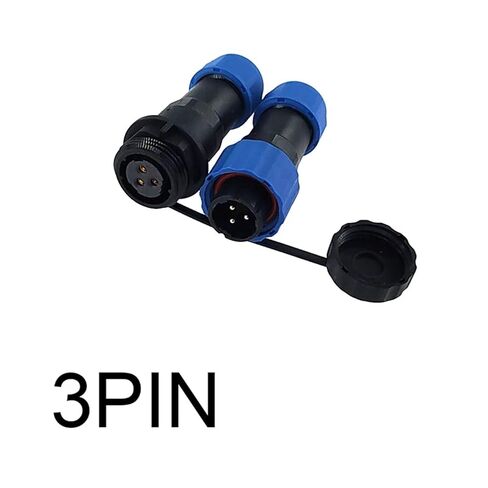 SP16 Docking Connector 2/3/4/5/6/7/8/9 Pin Power Cable Male Female Socket 1Pcs(Docking 3P) in Saudi Arabia
