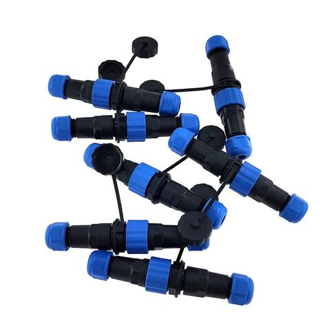SP16 Docking Connector 2/3/4/5/6/7/8/9 Pin Power Cable Male Female Socket 1Pcs(Docking 3P) in Saudi Arabia