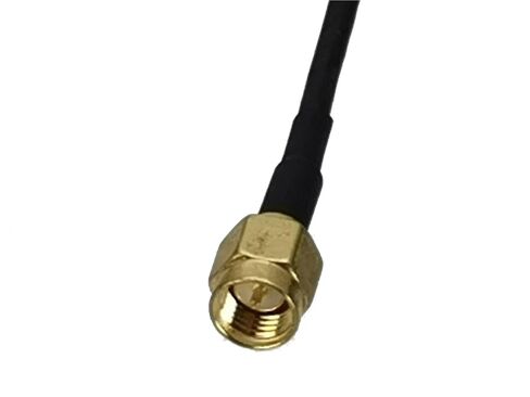 1Pcs RG174 SMA Male Plugs Connector Coaxial Jumper Pigtail Cable(10inch (25CM)) in Saudi Arabia