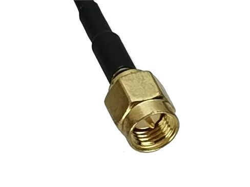 1Pcs RG174 SMA Male Plugs Connector Coaxial Jumper Pigtail Cable(10inch (25CM)) in Saudi Arabia
