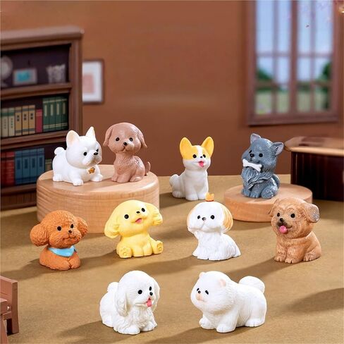 Cute Mini Creative Chow Chow Hinge Heads Decorative Topper Set 6PCS, Home Decoration,Magnetic Hinge Head Toppers Door Hinge in Saudi Arabia