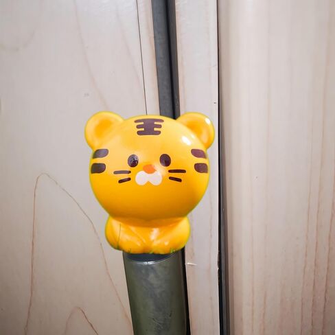Cute Mini Creative Tiger Hinge Heads Decorative Topper Set 6PCS, Home Decoration,Magnetic Hinge Head Toppers Door Hinge in Saudi Arabia