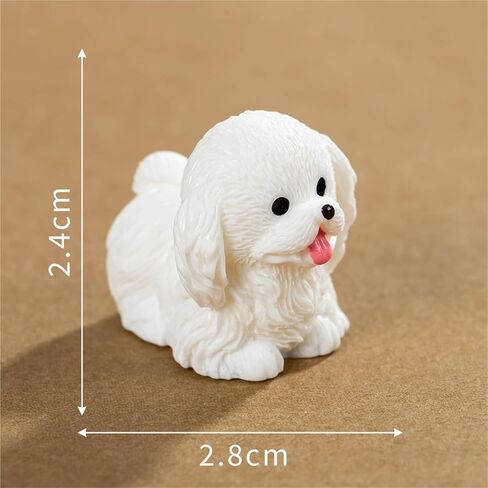 لطيف صغير الإبداعية Pekingese المفصلي رؤساء الزخرفية توبر مجموعة 6 قطعة ، ديكور المنزل ، المغناطيسي المفصلي رئيس القبعات العالية الباب المفصلي in Saudi Arabia