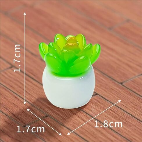 لطيف صغير الإبداعية الصبار، بوعاء البستنة عصاري المفصلي رؤساء الزخرفية توبر مجموعة 5PCS، ديكور المنزل، رئيس المفصلي المغناطيسي القبعات العالية الباب المفصلي in Saudi Arabia