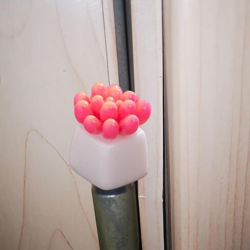 لطيف صغير الإبداعية الصبار، بوعاء البستنة عصاري المفصلي رؤساء الزخرفية توبر مجموعة 5PCS، ديكور المنزل، رئيس المفصلي المغناطيسي القبعات العالية الباب المفصلي in Saudi Arabia