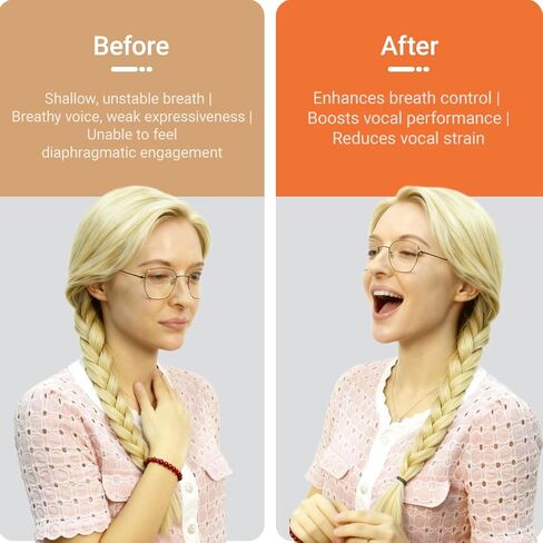 أداة التدريب الصوتي واستعادة الصوت، تعمل على تحسين المدرب الصوتي للتحكم في التنفس، والتقنية الصوتية، للمطربين والمعلمين in Kuwait