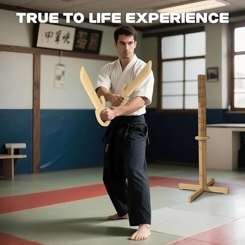 زوج سيوف التدريب المصنوعة من الخشب الصلب من MR Wing Chun، وسكاكين الجناح الشمالي Chun Bart Cham Dao، وسكاكين Ving Tsun، ومجموعة سيف الفراشة الصينية Wing Chun، ومعدات تدريب الكونغ فو الصينية التقليدية in Kuwait