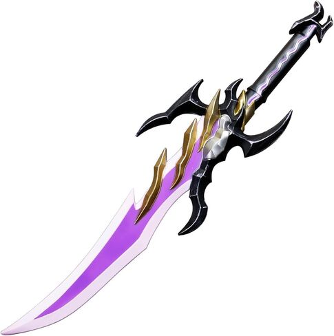 Munetoshi 26.5 "رغوة أنتاريس خاتمة الأنياب خنجر طبق الاصل منفردا تأثيري الدعامة مستوى السيف in Kuwait