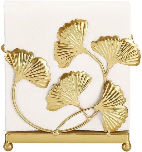 Modern Metal Napkin Holder, Gold Paper Napkin Holder for Bathroom, Kitchen in Kuwait