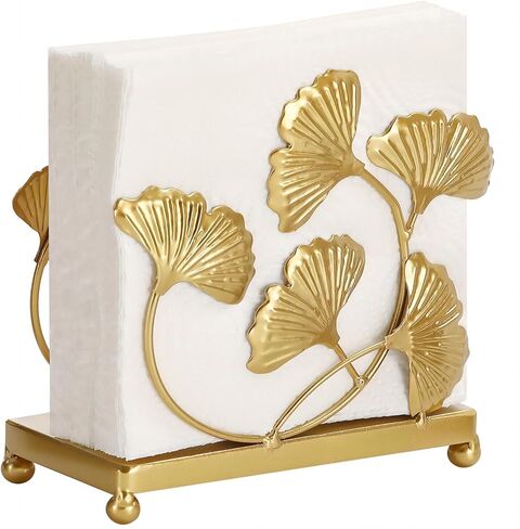 Modern Metal Napkin Holder, Gold Paper Napkin Holder for Bathroom, Kitchen in Kuwait