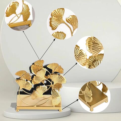 Modern Metal Napkin Holder, Gold Paper Napkin Holder for Bathroom, Kitchen in Kuwait