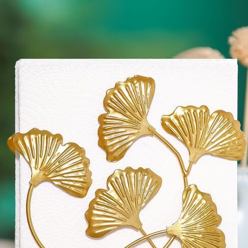 Modern Metal Napkin Holder, Gold Paper Napkin Holder for Bathroom, Kitchen in Kuwait