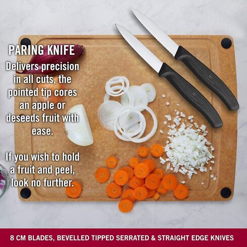 Victorinox 6.7113.3 V6.7113.3 Swissclassic Paring Knife Set, Black in Saudi Arabia