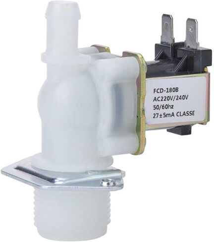 220V 3/4in Solenoid Water Valve Inlet 1-Way Guide Plastic Connector for Home Using in Kuwait