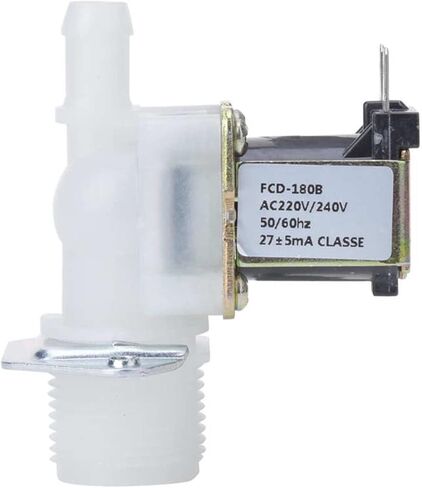 220V 3/4in Solenoid Water Valve Inlet 1-Way Guide Plastic Connector for Home Using in Kuwait