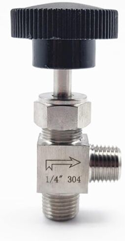 1/8" 1/4" 3/8" 1/2" Male Right Angle Type Globe Valve 304 Stainless Steel Valve(3/8") in Kuwait