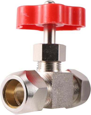 1 Pc 6/8/10/12mm Brass Type Shut Off Valve Garden Irrigation System Water Supply Controller Water Stop Connetor Fittings(10mm) in Kuwait