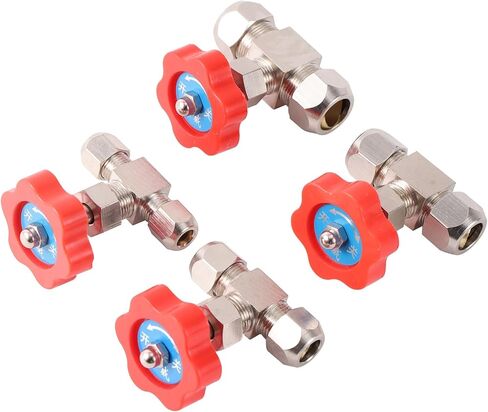 1 Pc 6/8/10/12mm Brass Type Shut Off Valve Garden Irrigation System Water Supply Controller Water Stop Connetor Fittings(10mm) in Saudi Arabia