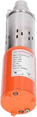 DC 24V 500W Solar Pump Copper Motor Deep Well Submersible Water Pump Stainless Steel Kit Set in Kuwait