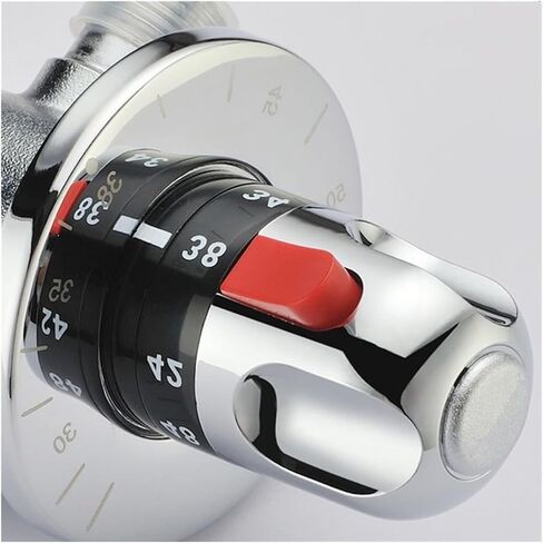 Inch DN15 Brass Thermostatic Mixing Valve Solar Water Heater Valve Adjust The Mixing Water Temperature Thermostatic Mixer in Kuwait