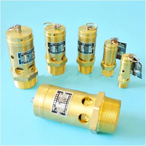 0.8Mpa 1.6Mpa ذكر الموضوع صمام تنفيس حلقة سحب نوع صمام تحرير الأمان لغلاية آلة ضاغط الهواء (1 "، 1.1MPA) in Kuwait