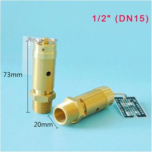 0.8Mpa 1.6Mpa ذكر الموضوع صمام تنفيس حلقة سحب نوع صمام تحرير الأمان لغلاية آلة ضاغط الهواء (1 "، 1.1MPA) in Kuwait