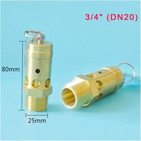 0.8Mpa 1.6Mpa ذكر الموضوع صمام تنفيس حلقة سحب نوع صمام تحرير الأمان لغلاية آلة ضاغط الهواء (1 "، 1.1MPA) in Kuwait