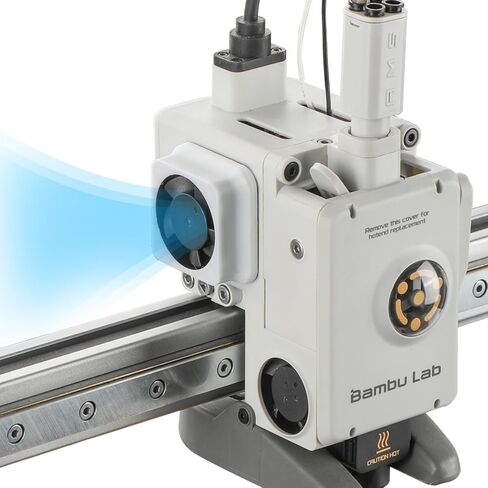 A1 Extruder Fan for Bambu lab A1/A1Mini 3D Printer, Auto Extrusion Motor Cooling Kit Solving Overheat, Auto ON/Off High-Efficiency Silent Fan for Bambu A1 Extruder Unit in Kuwait