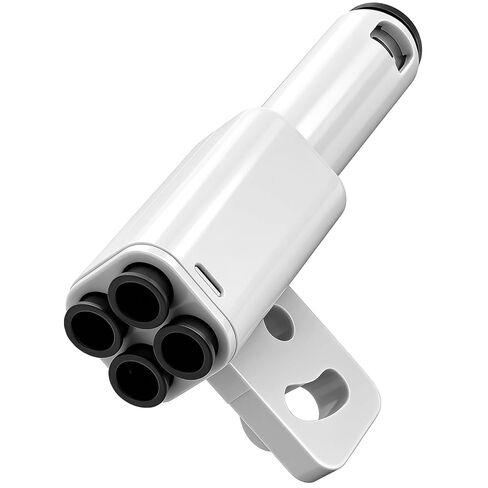Upgrade ABS 4-in-1 PTFE Adapter Replacement for Bambu lab X1C/X1/X1E/P1P/P1S/ 3D Printer,Filament Bowden Tube Expansion Port, AMS Connect 4 Feeding Modules for Bambu lab X1/P1 Series in Saudi Arabia