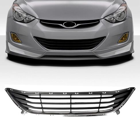PartsFlow Front Bumper Grille Chrome Grill Assembly For 2015 2016 2017 Hyundai Sonata HY1200174 in Kuwait