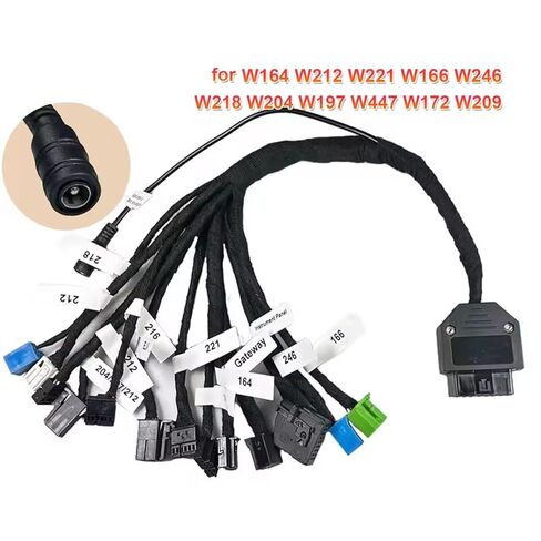 Fast Speed Fault Detection Cable for W164 W212 W221 W166 W246 W218 Vehicle Deliver 98% Success Rate in Systems Diagnosis Fast Speed Fault Diagnosis Cable in Kuwait