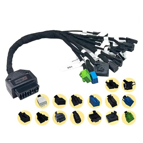 Fast Speed Fault Detection Cable for W164 W212 W221 W166 W246 W218 Vehicle Deliver 98% Success Rate in Systems Diagnosis Fast Speed Fault Diagnosis Cable in Kuwait