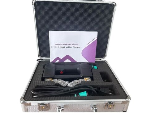 Magnetic Particle Inspection Machine Magnetic Yoke Flaw Detector for Ferromagnetic Materials Surface and Near - Surface Defects with Electric Source AC110V 50/60Hz Magnetic Pole Pitch 0-230mm in Saudi Arabia