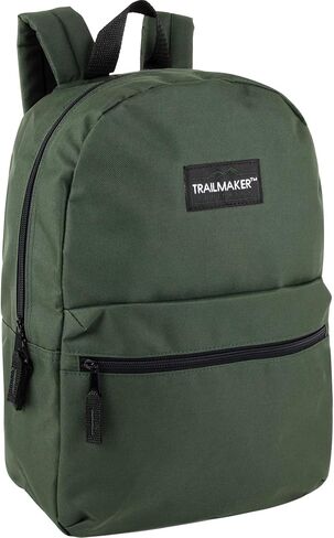 Trail maker Classic 17 inch Backpacks with Adjustable Padded Straps | School Backpacks for Girls, Boys (Navy) in Saudi Arabia
